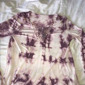 The dye American eagle long sleeve top